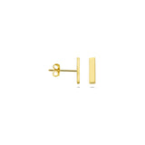 Micro Bar Stud Earrings