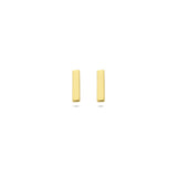 Micro Bar Stud Earrings