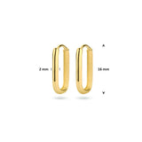Paloma Paperclip Earrings